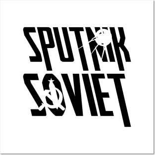 Sputnik Soviet Soviet Union Birthday Gift Shirt Posters and Art